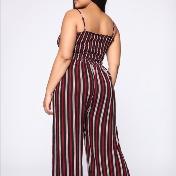 Ambiance smocked Jumpsuit - Picture 4 of 6